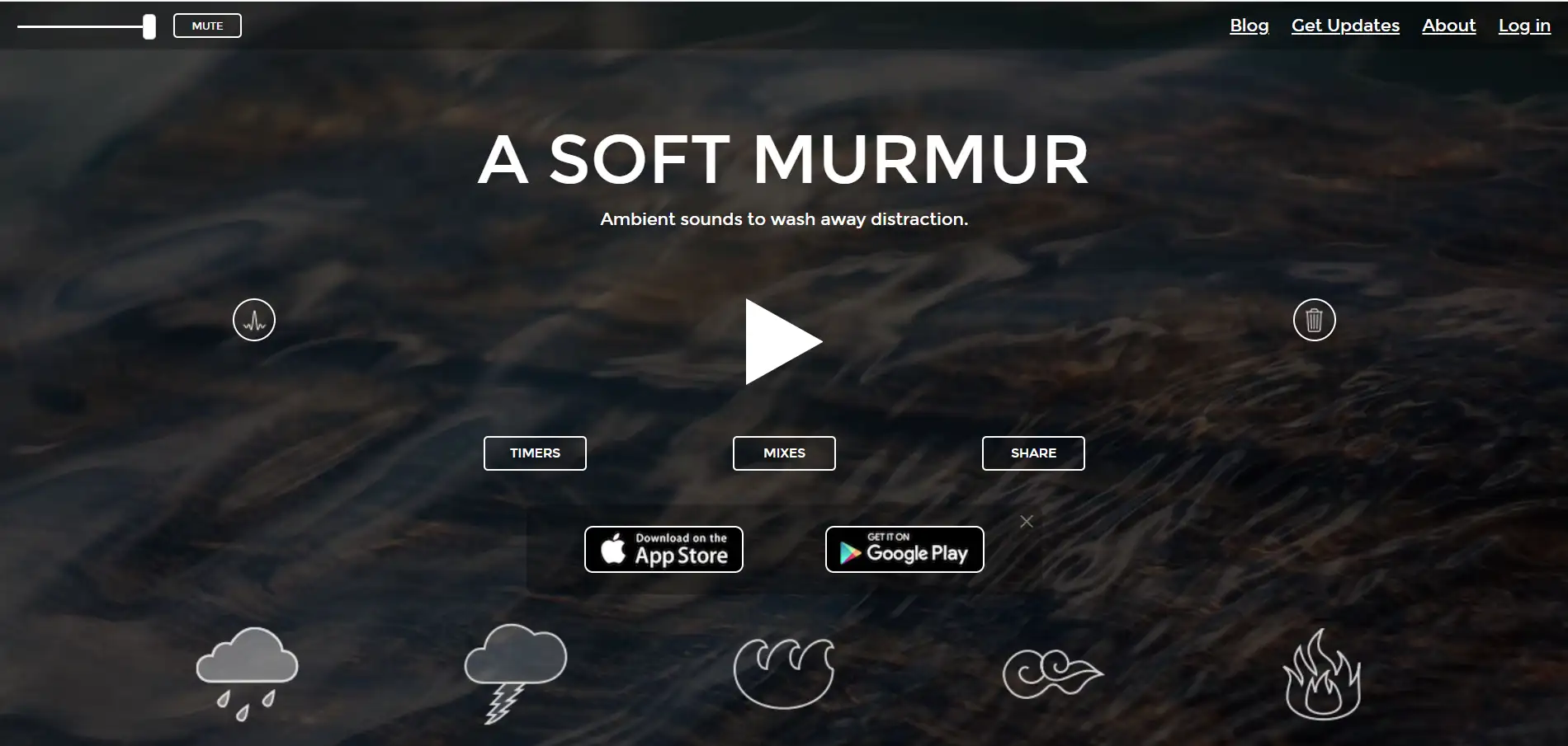 Homepage of A Soft Murmur